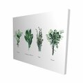 Begin Home Decor 16 x 20 in. Fines Herbes-Print on Canvas 2080-1620-GA124-1